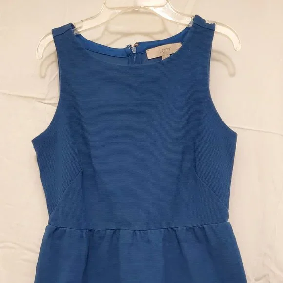 green emerald velvet dress Ann Taylor LOFT Sage Green Cotton Empire Waist Dress